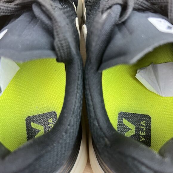 Veja Condor 2 Alveomesh Running Shoes Womens Size 7 Black Pierre Cream Sneakers - Picture 8 of 10